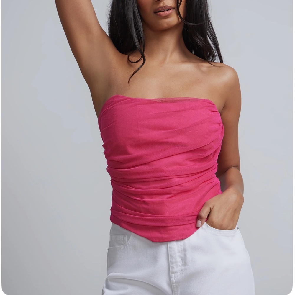 🌺ruched corset top🌺
